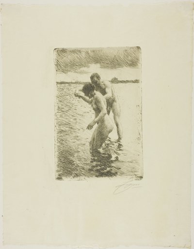 Pilot autorstwa Anders Leonard Zorn