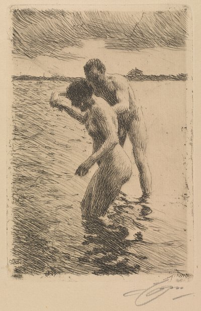 Pilot autorstwa Anders Leonard Zorn