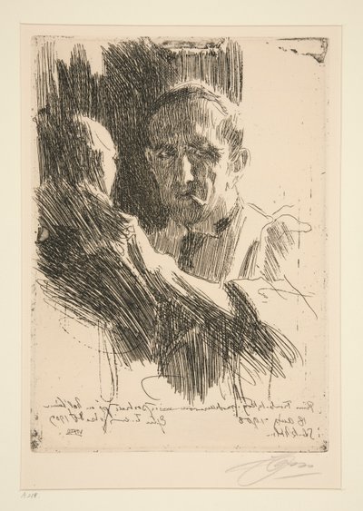 Książę Paweł Toubetskoj II autorstwa Anders Leonard Zorn