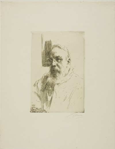 Profesor John Berg autorstwa Anders Leonard Zorn
