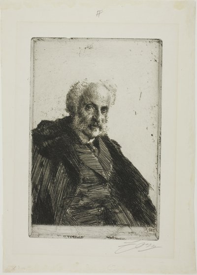 S. Loeb autorstwa Anders Leonard Zorn