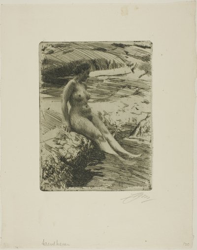 Piaskowy Port autorstwa Anders Leonard Zorn