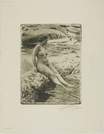 Piaskowy Port autorstwa Anders Leonard Zorn