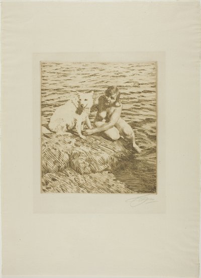 Sappo autorstwa Anders Leonard Zorn