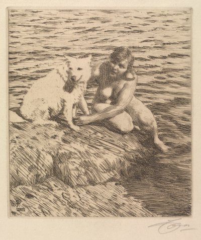 Sappo autorstwa Anders Leonard Zorn