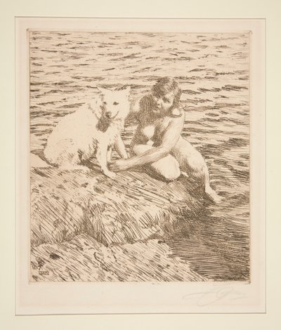 Sappo autorstwa Anders Leonard Zorn