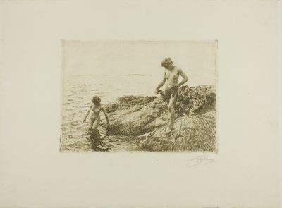 Szkiery Nadmorskie autorstwa Anders Leonard Zorn