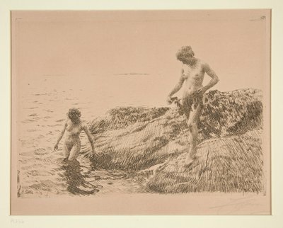 Szkiery Nadmorskie autorstwa Anders Leonard Zorn