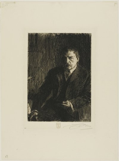 Autoportret 1904 I autorstwa Anders Leonard Zorn