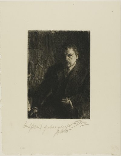 Autoportret 1904 I autorstwa Anders Leonard Zorn