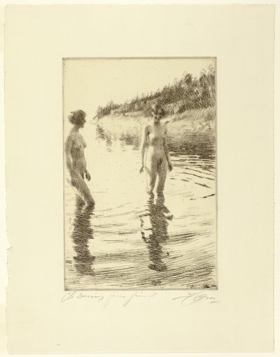 Płytki autorstwa Anders Leonard Zorn