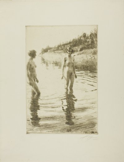 Płytki autorstwa Anders Leonard Zorn
