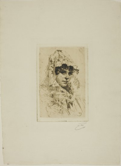 Hiszpanka autorstwa Anders Leonard Zorn