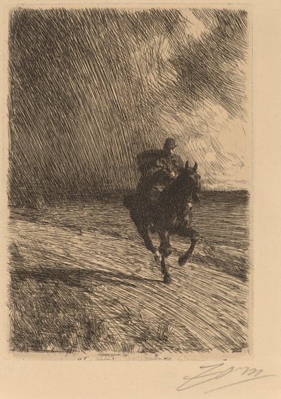 Burza autorstwa Anders Leonard Zorn