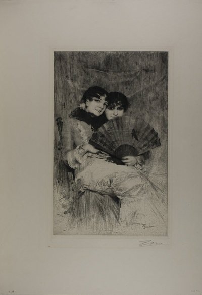 Kuzynostwo autorstwa Anders Leonard Zorn