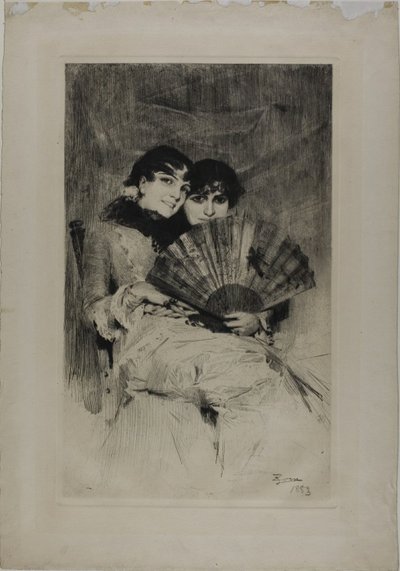 Kuzynostwo autorstwa Anders Leonard Zorn