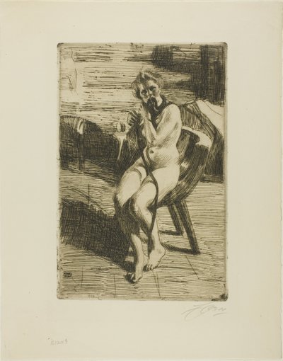 Wstążka do włosów autorstwa Anders Leonard Zorn