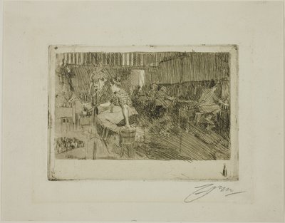 Mały Browar autorstwa Anders Leonard Zorn