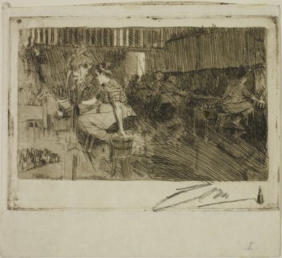 Mały Browar autorstwa Anders Leonard Zorn
