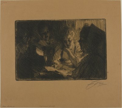 Nowa ballada autorstwa Anders Leonard Zorn