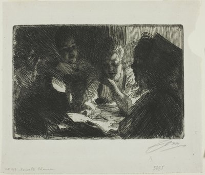 Nowa ballada autorstwa Anders Leonard Zorn