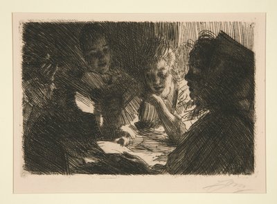 Nowa ballada autorstwa Anders Leonard Zorn
