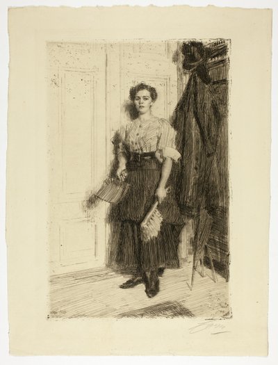 Nowa Pokojówka autorstwa Anders Leonard Zorn