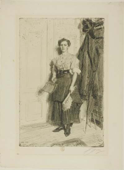 Nowa Pokojówka autorstwa Anders Leonard Zorn