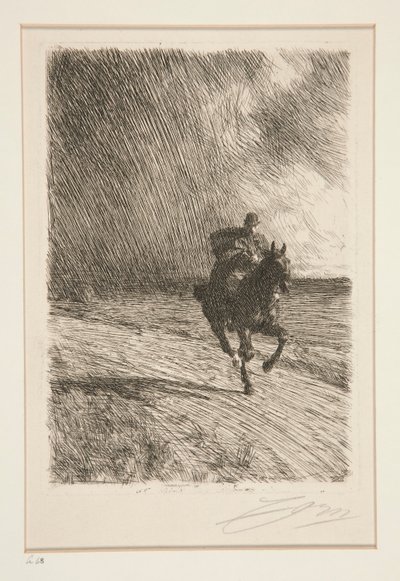 Burza autorstwa Anders Leonard Zorn