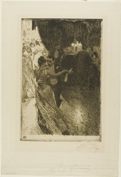 Walc autorstwa Anders Leonard Zorn