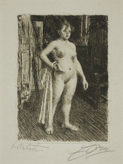 Wenus z La Villette autorstwa Anders Leonard Zorn