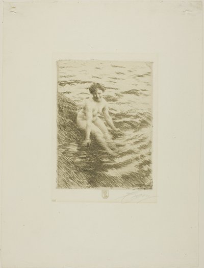 Mokro autorstwa Anders Leonard Zorn