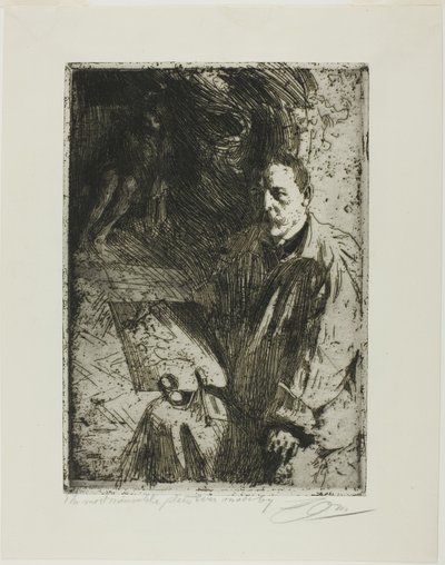 Zorn i jego model autorstwa Anders Leonard Zorn