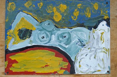 NIEBIESKA NAGOŚĆ KOBIECA autorstwa Ando Gilardi