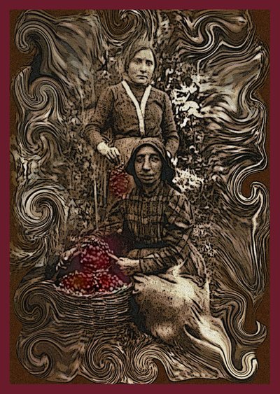 SIRENS OF VINE, 2002 (Obraz cyfrowy) autorstwa Ando Gilardi