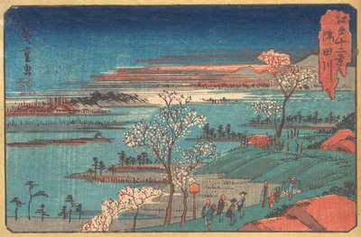 Kwiaty Gotenyamy. autorstwa Ando Hiroshige