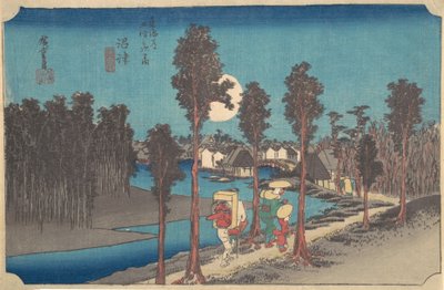 Kure Namazoo, K. 1834., ok. 1834. 1834. autorstwa Ando Hiroshige