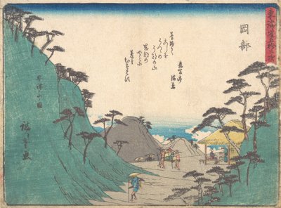 Okabe, ca. 1838., ca. 1838. autorstwa Ando Hiroshige