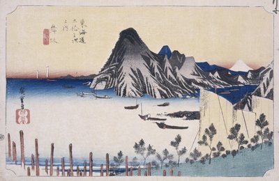 Widok Imagiri autorstwa Ando or Utagawa Hiroshige