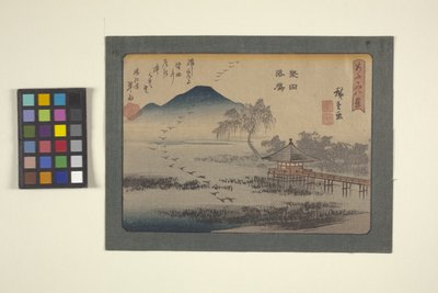 Ishiyamy autorstwa Ando or Utagawa Hiroshige
