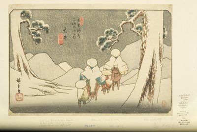 nr 47, ?i (kolorowy drzeworyt) autorstwa Ando or Utagawa Hiroshige