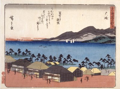 Powodzenia autorstwa Ando or Utagawa Hiroshige