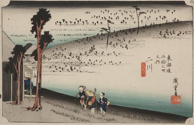 Sarugababa autorstwa Ando or Utagawa Hiroshige