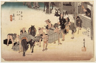 polish autorstwa Ando or Utagawa Hiroshige