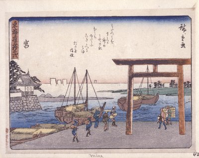 polish autorstwa Ando or Utagawa Hiroshige