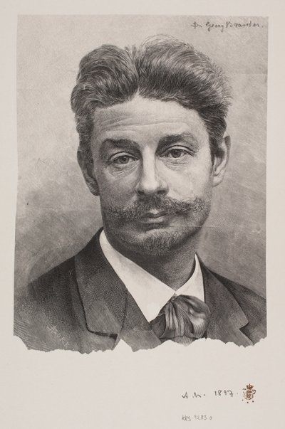 George Brandes autorstwa André Bork