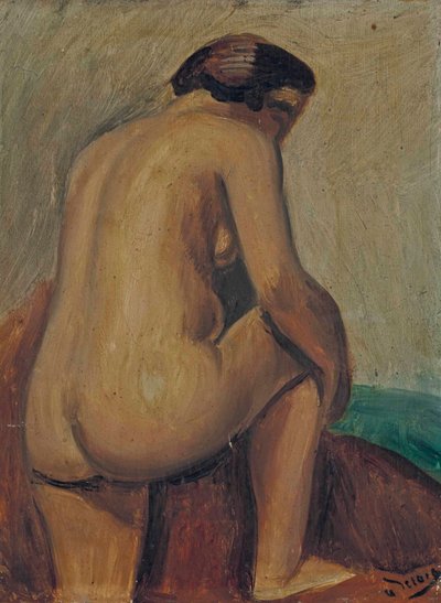 Nu de dos autorstwa Andre Derain