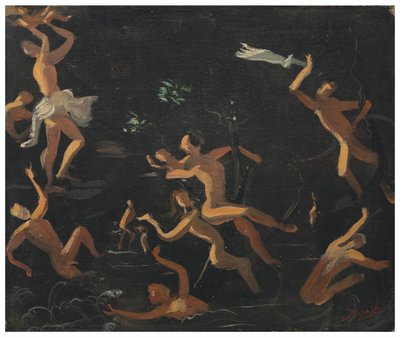 Nimfy w kąpieli autorstwa Andre Derain