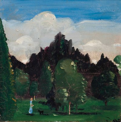 Krajobraz Ile-de-France autorstwa Andre Derain