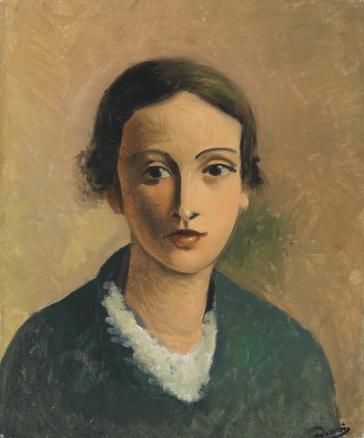 Portret Geneviève, siostrzenicy artysty autorstwa Andre Derain